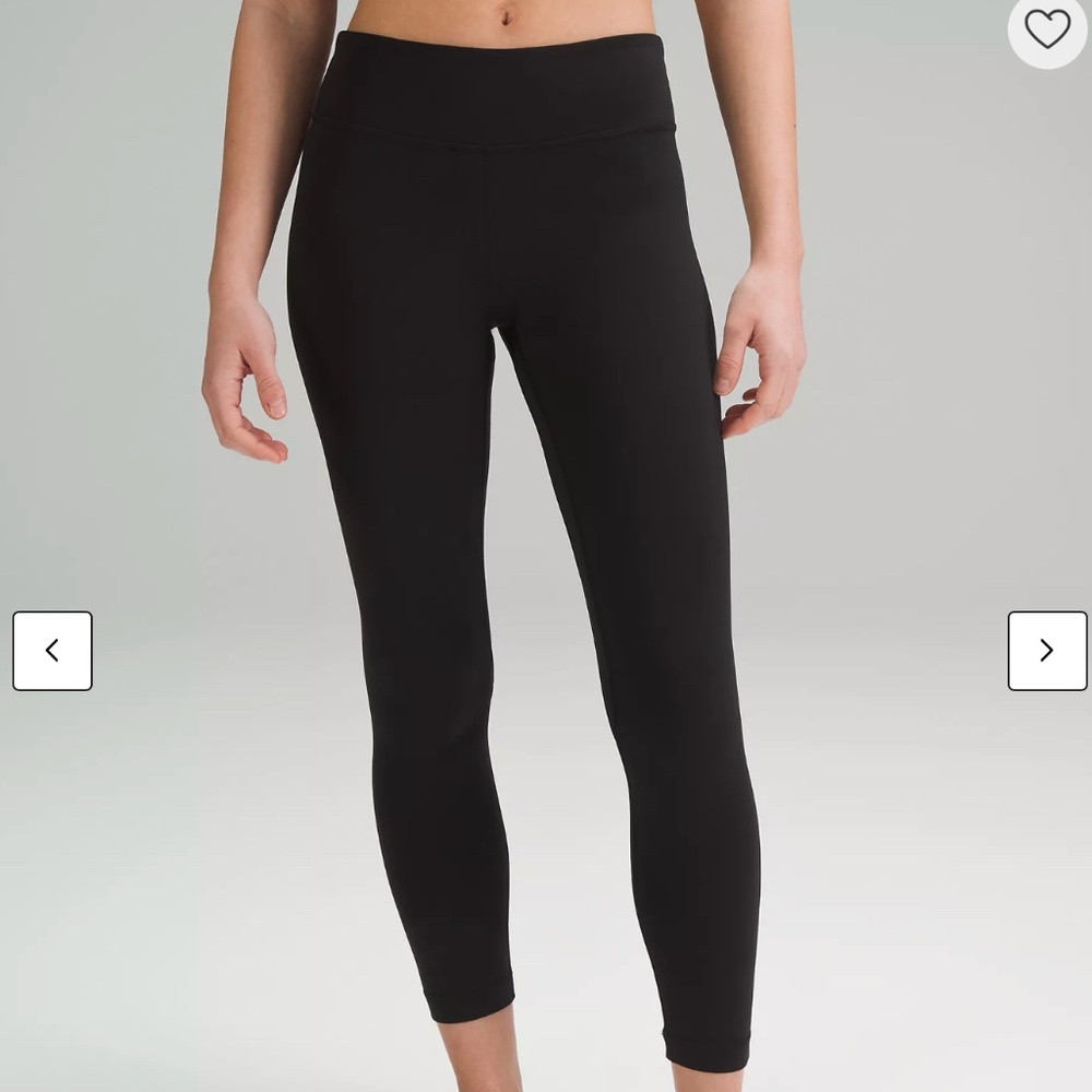 lululemon Align™ Low-Rise Pant 25" - Size 2 - Black
